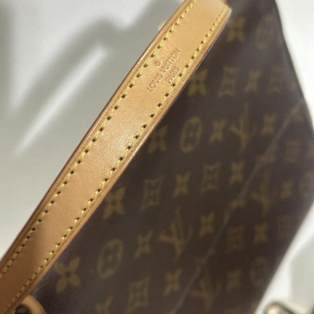 Louis Vuitton Brown Monogram Satchel - Picture 6 of 7